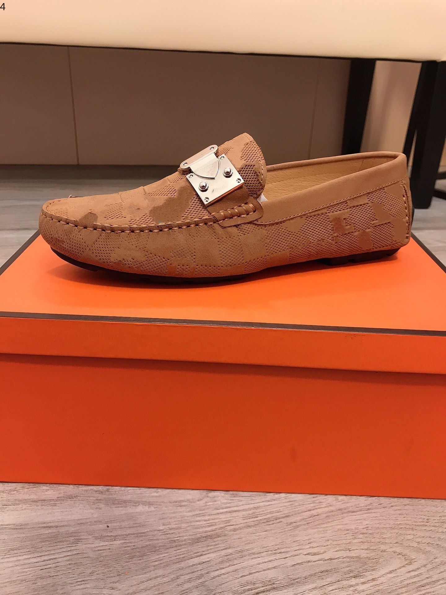 

Peas Shoe Comfortable Leather Casual Footwear Chaussures Flats for Men Slip on Lazy Shoes Zapatos Hombre jkhg68412
