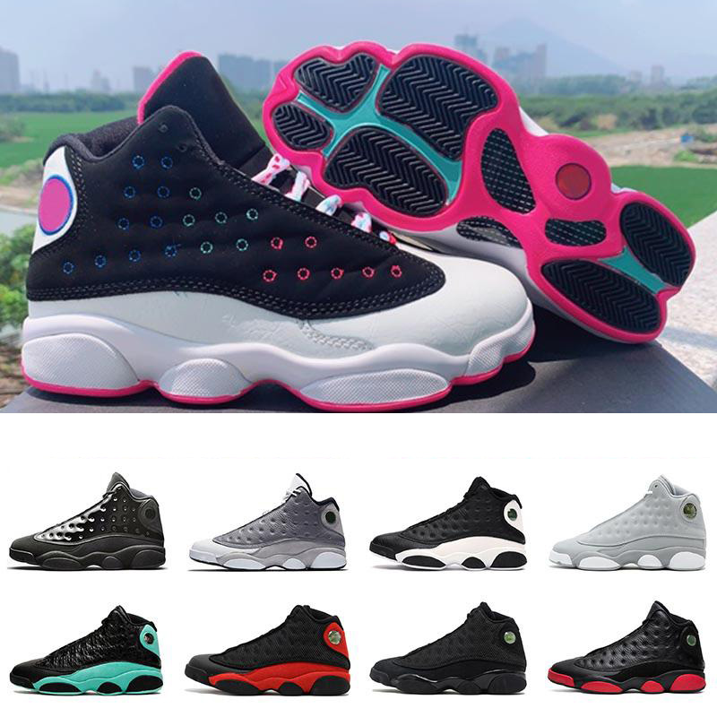 

2021 Jumpman Mens Womens Basketball Shoes jordan 13 13s Green Soar Playground Lakers Sports Sneakers Trainers
