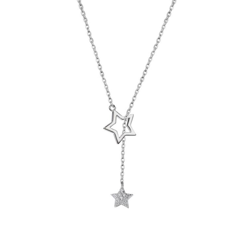 

Chains 925 Initial Pendant Necklace Adjustable Dainty Personalized Alphabet Handmade Cute Tiny Necklaces Jewelry Gift For Women