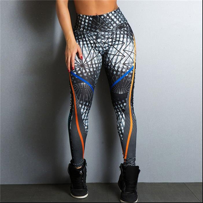 

leggings womens legging women fashion geometric line jeggings high waist athleisure pants fitness feminina push up, Black