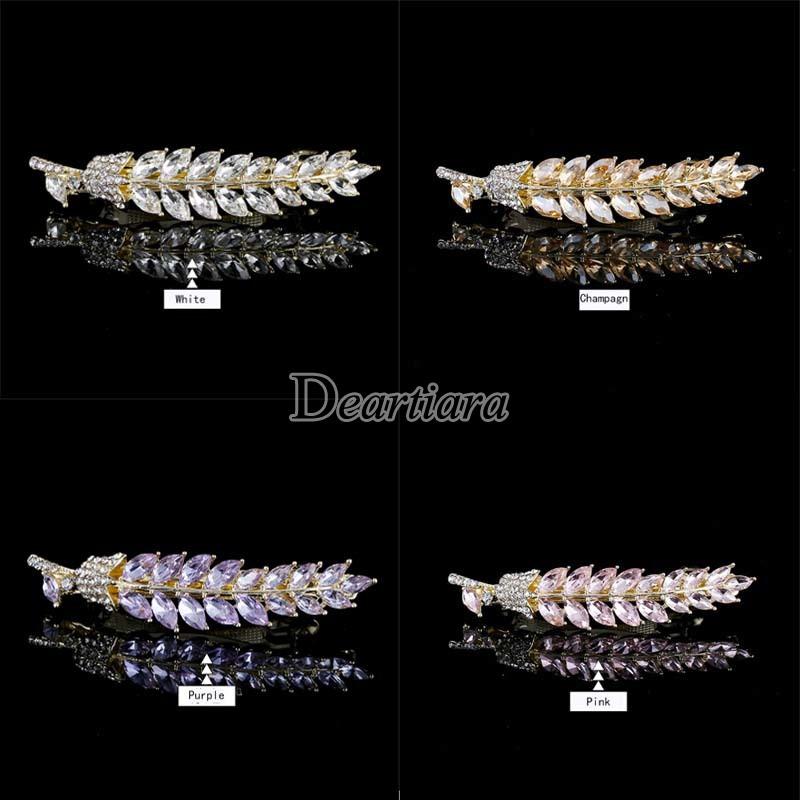 

Hair Clips & Barrettes Korean Simple Crystal One-line Hairpin Rhinestone, Golden;silver