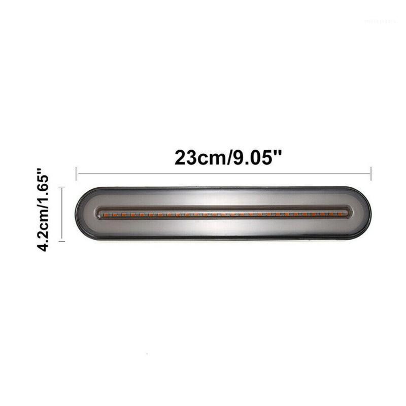 

Emergency Lights Turn Signal LED Light 2Pcs 3000K Accessories Brake Car Halo Ring Parts