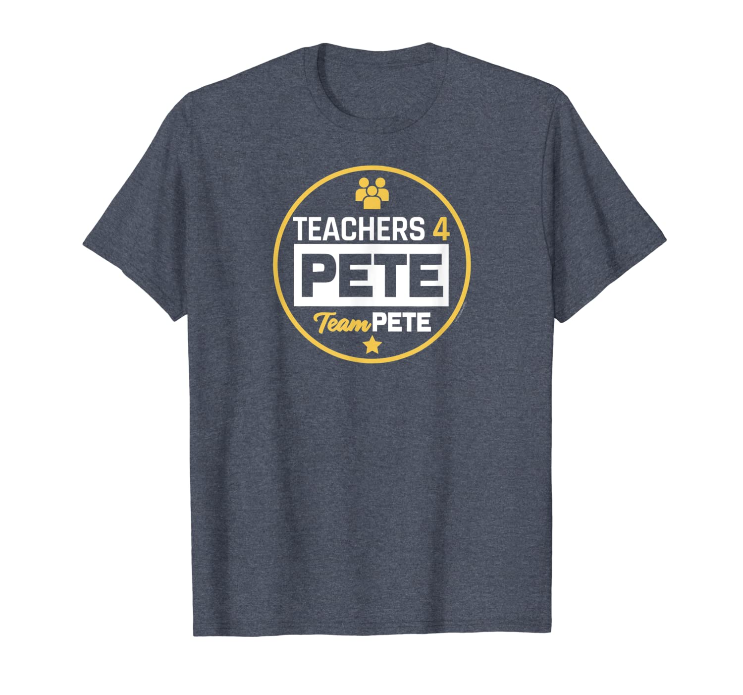 

teachers 4 pete team pete buttigieg t-shirt, White;black