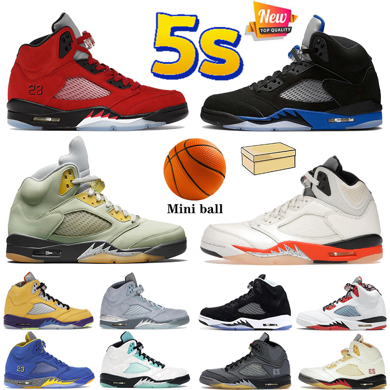 

og jumpman 5 5s basketball shoes mens running shoe Stealth 2.0 Alternate Grape What The Anthracite Metallic White Cement Raging Red men sport trainers sneakers 40-47