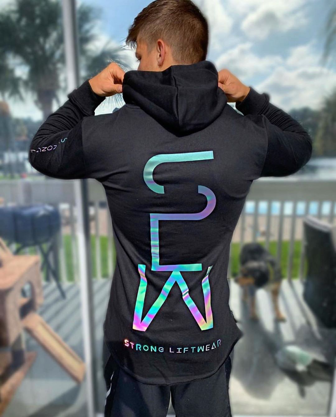 Compra Sudadera Con Capucha Reflectante De La Sudadera Con Capucha  Coloridas Sudaderas Negras Para Adolescentes Chaqueta Con Capucha Chaqueta  Streetwear Hombre Tops Cremallera Barato | Entrega Rápida Y Calidad |  Es.Dhgate