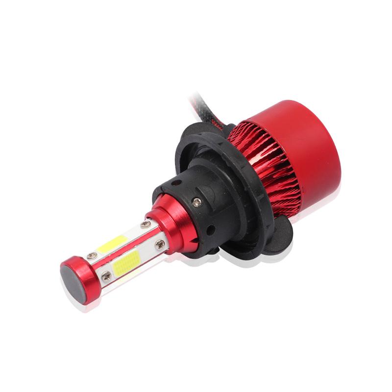 

Car Headlights MBIN M4 4 Sides Lights Hi/lo Beam H13 9008 LED 12000LM 72W Headlight Kit Driving Lamp Front Fog Build In Fan Light Bulb