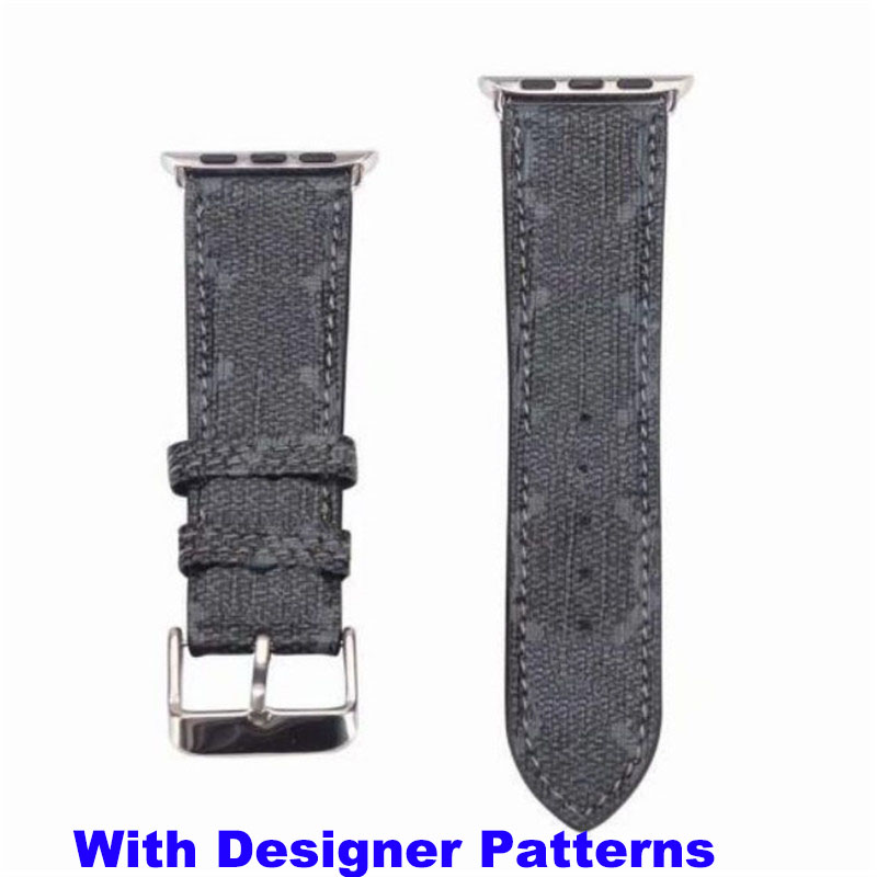 

G Color Pattern Leather Strap for Apple Watch Band Series 6 5 4 3 2 40mm 44mm 38mm 42mm Bracelet iWatch Belt