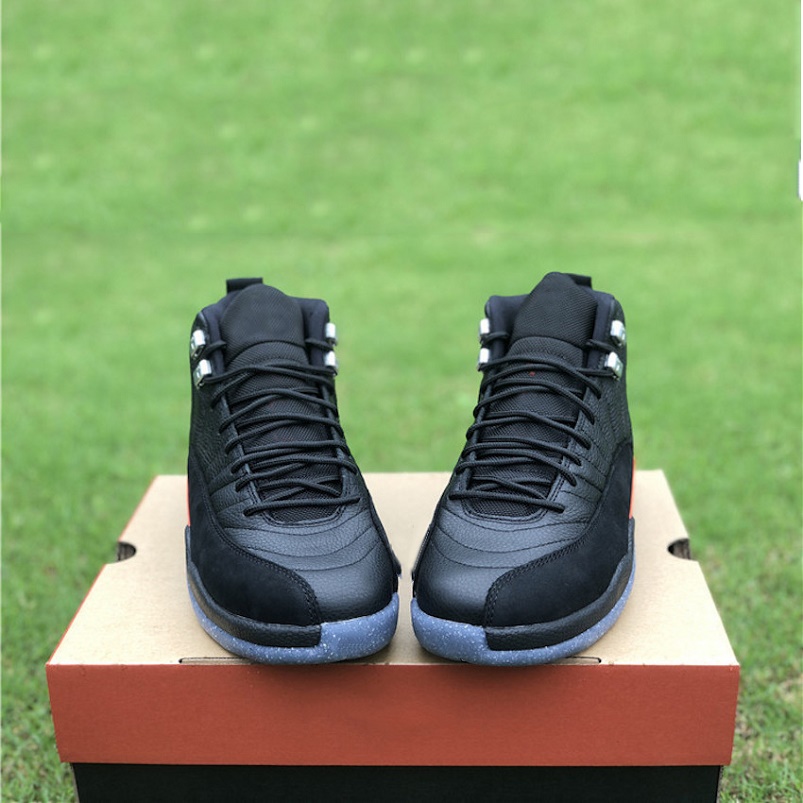 

2021 Newest With box Utility jumpman 12 mens basketball shoes fashion Black Bright Crimson White 12s men trainers sports sneakers 40-47
