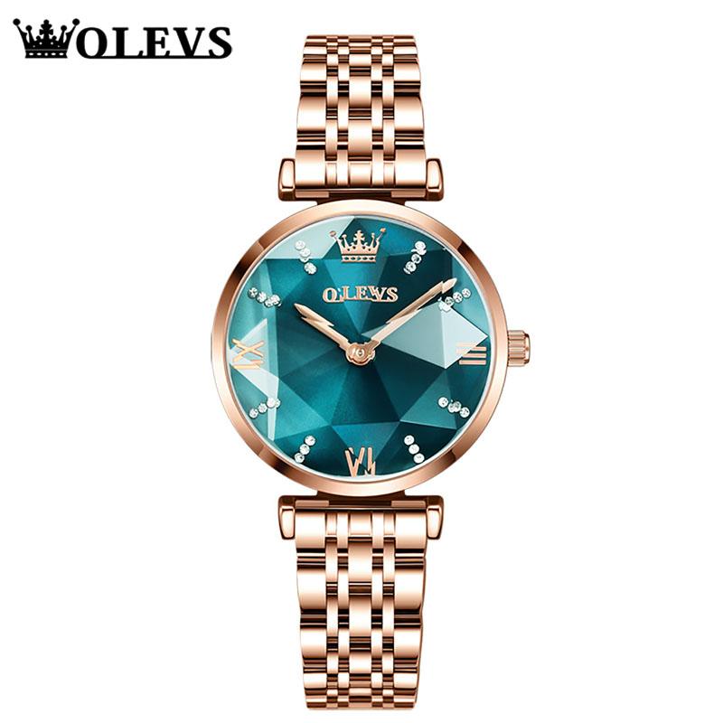 

Wristwatches Fashion Wrist Watch Women Watches Quartz Wristwatch Classic Lady Waterproof Rose Gold, Red