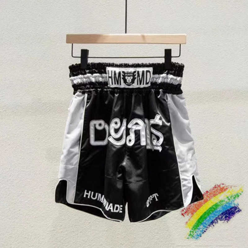 

New HUMAN MADE Shorts Men Women 1:1 High Quality Summer HUMAN MADE Drawstring HUMANMADE Short H0913