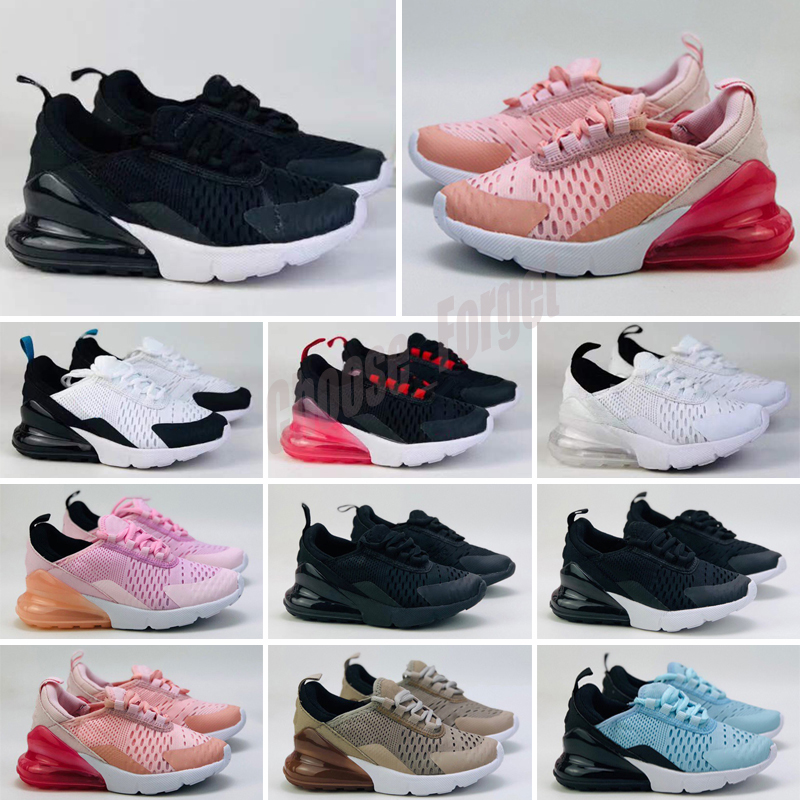 

2021 React Bauhaus TD Kids Shoes Cushion Boy Girls Run Black White Hyper Bright Violet Toddler Children Sneakers 28-35, Color 7