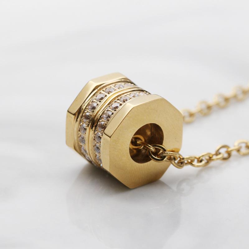 

Pendant Necklaces Men's Stainless Steel Chains Male Natural Stones Pendants Of Friendship Fashion Jewelry On The Neck Wholesale, Silver