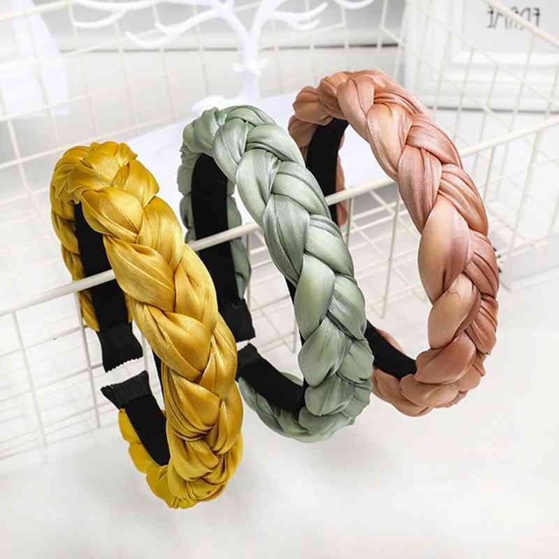 

twist Hot braid selling fashion buckle hair accessories sponge head hoop c528