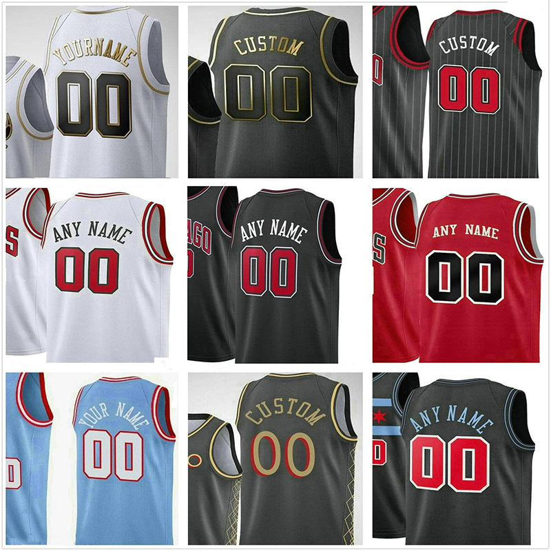 

2021 22 Custom Zach 8 LaVine Basketball Jerseys Nikola 9 Vucevic Demar 11 DeRozan Lonzo 2 Ball Ayo City 12 Dosunmu 0 Coby White Derrick 5 Jo, Black;red