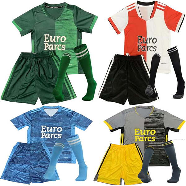 

Top quality21 22 FeyenoordS BERGHUIS men Soccer Jersey 2021 2022 Home JORGENSEN SINISTERRA Adult kids kit Football shirt, Black;yellow