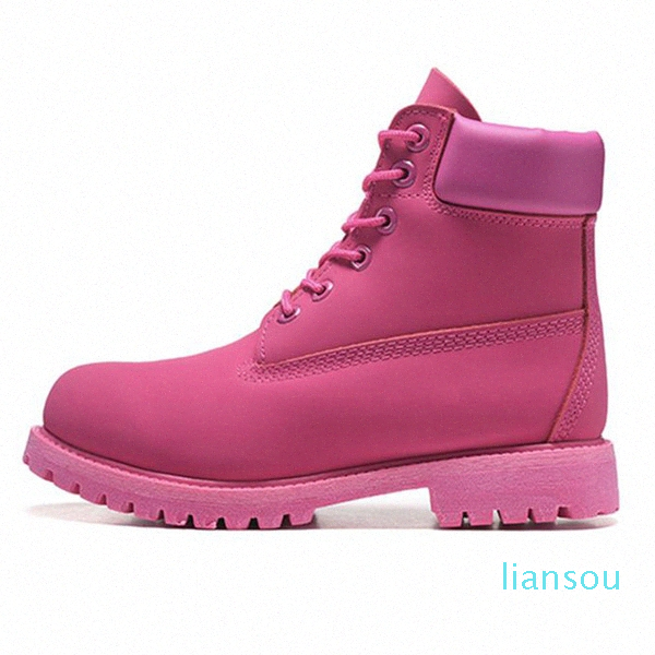 

timber boots designer men women shoes top quality Ankle winter boot for cowboy yellow blue black pink hiking work 36-45