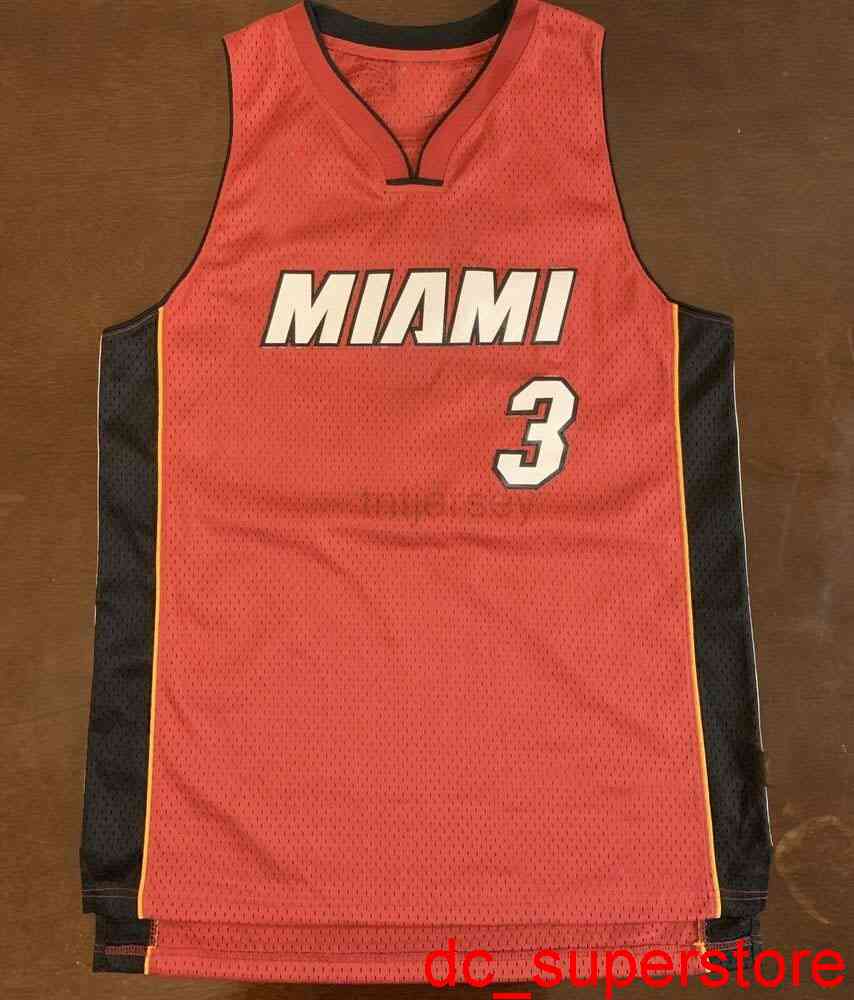

100% Stitched Vintage Dwyane Wade Basketball Jersey Mens Women Youth Custom Number name Jerseys XS-6XL, Black