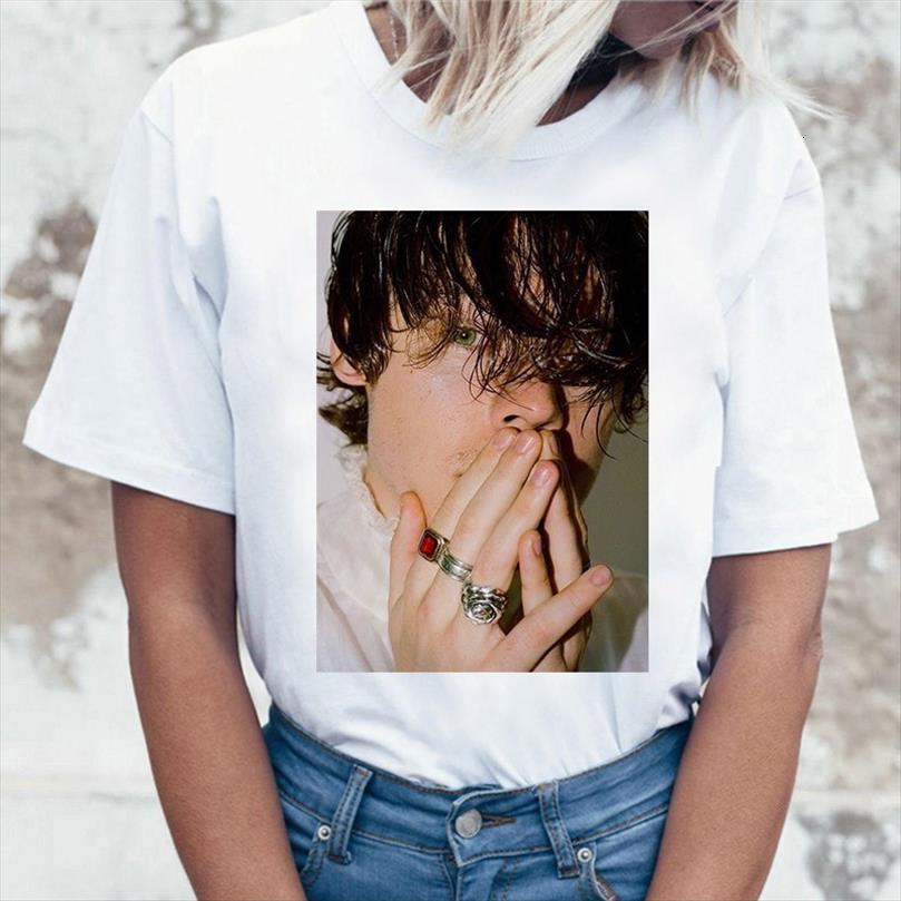 And Women Harry Styles Casual Men Tops Womens Fashion Short Sleeve Kawaii Streetwear Tee-image-708498674