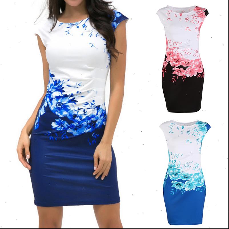 

large women dresses size womens dress summer round neck sleeveless fashion print flower self cultivation big swing princess, Black;gray