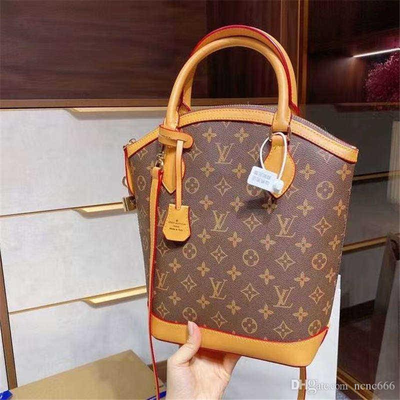 

211 LV LOUIS VITTON Bags Women Handbags lady Shoulder Large Capacity Shopping Bag leather crossbody, Red;black