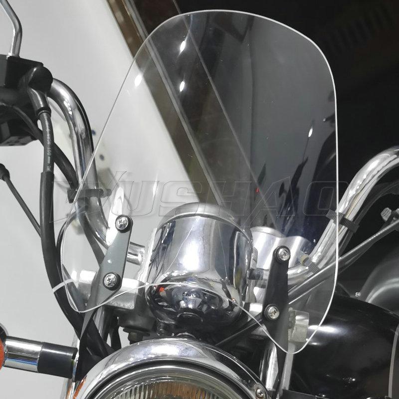 

Motorcycle Windshield For 2005 - 2021 Moto Guzzi Griso 1200 8V SE 1100 850 Audace 1400 Windscreen Screen Bracket Headlight Mount