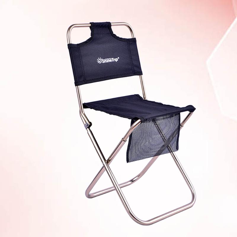 

Outdoor Fishing Stool Folding Chair Portable Art Painting Sketching For Outside (Black) Accessories