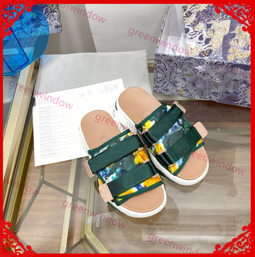 

Women Luxurys Designers Shoes Slide Fashion Slippers Womens Designer Flat Slides Flip Flops Platform Slipper Sandals Wedges Sandalias Box DQ, Black