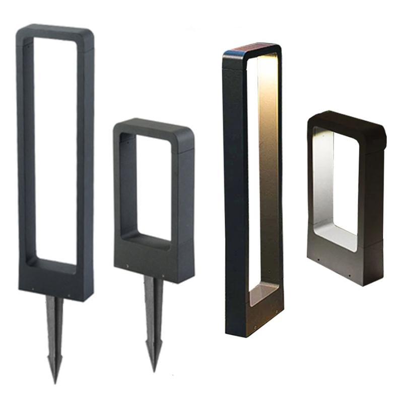 

Lawn Lamps 60CM LED Ground Insert Landscapes Light Outdoor Garden Pillar Villar Pathway Bollards Lamp Aluminum Stand