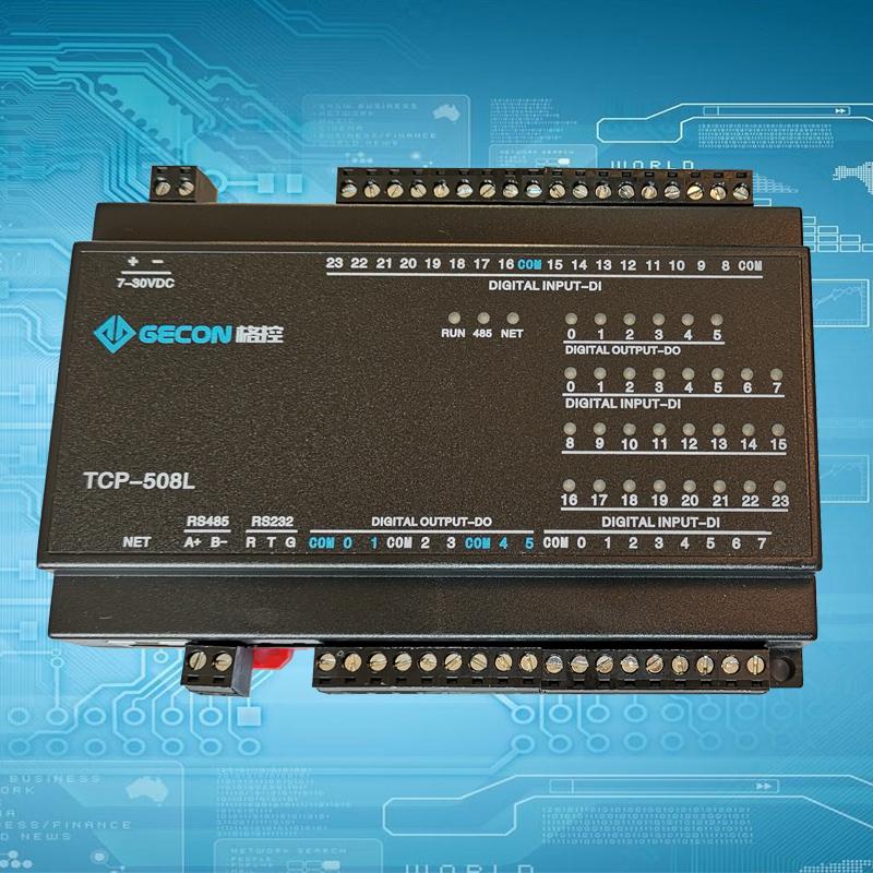 

Digital Input 6-channel DO Relay Output RJ45 Ethernet TCP Module Modbus Controller Fingerprint Access Control