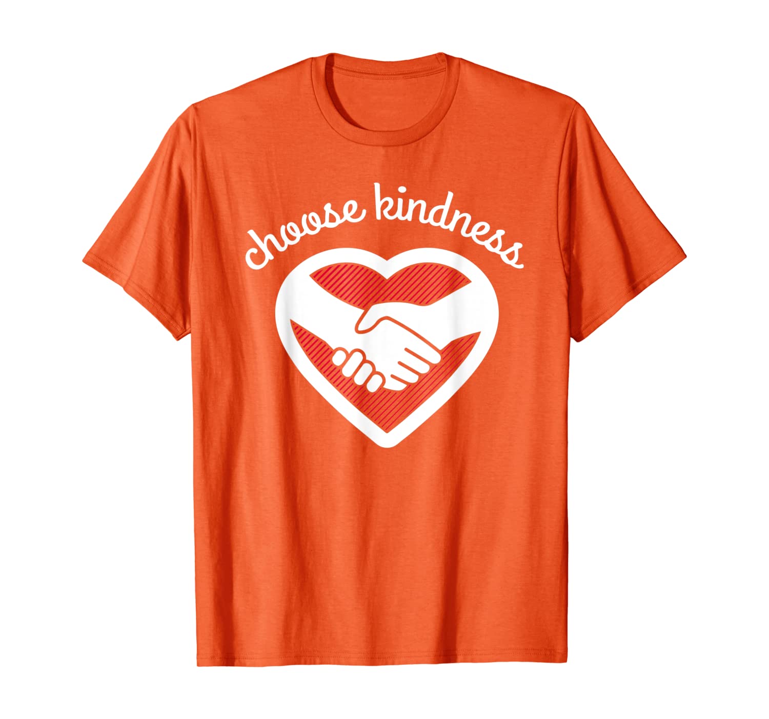 

Orange Unity Day T-Shirt Anti-bullying Choose Kindness Shirt, White;black