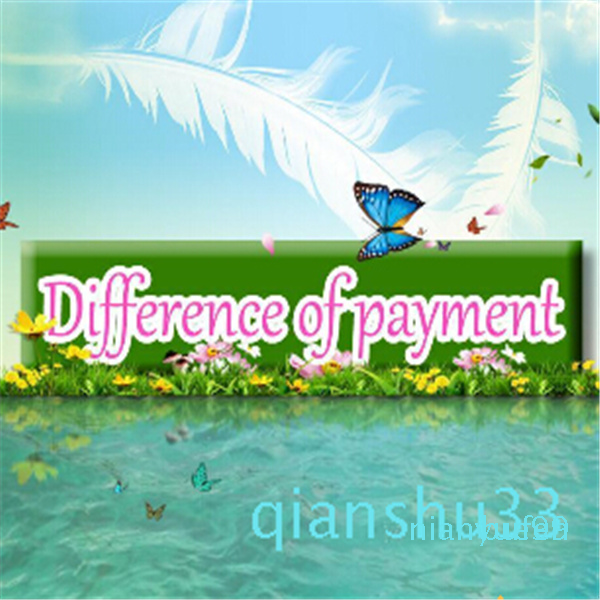 

Difference of payment, Black;red