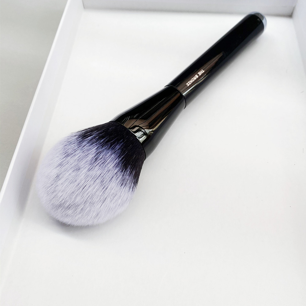 

MJ The Bronze Bronzer Makeup Brush #12 - Fluffy Large Head for Powder Bronzer Quick Finish Beauty Cosmetics Blender Tools