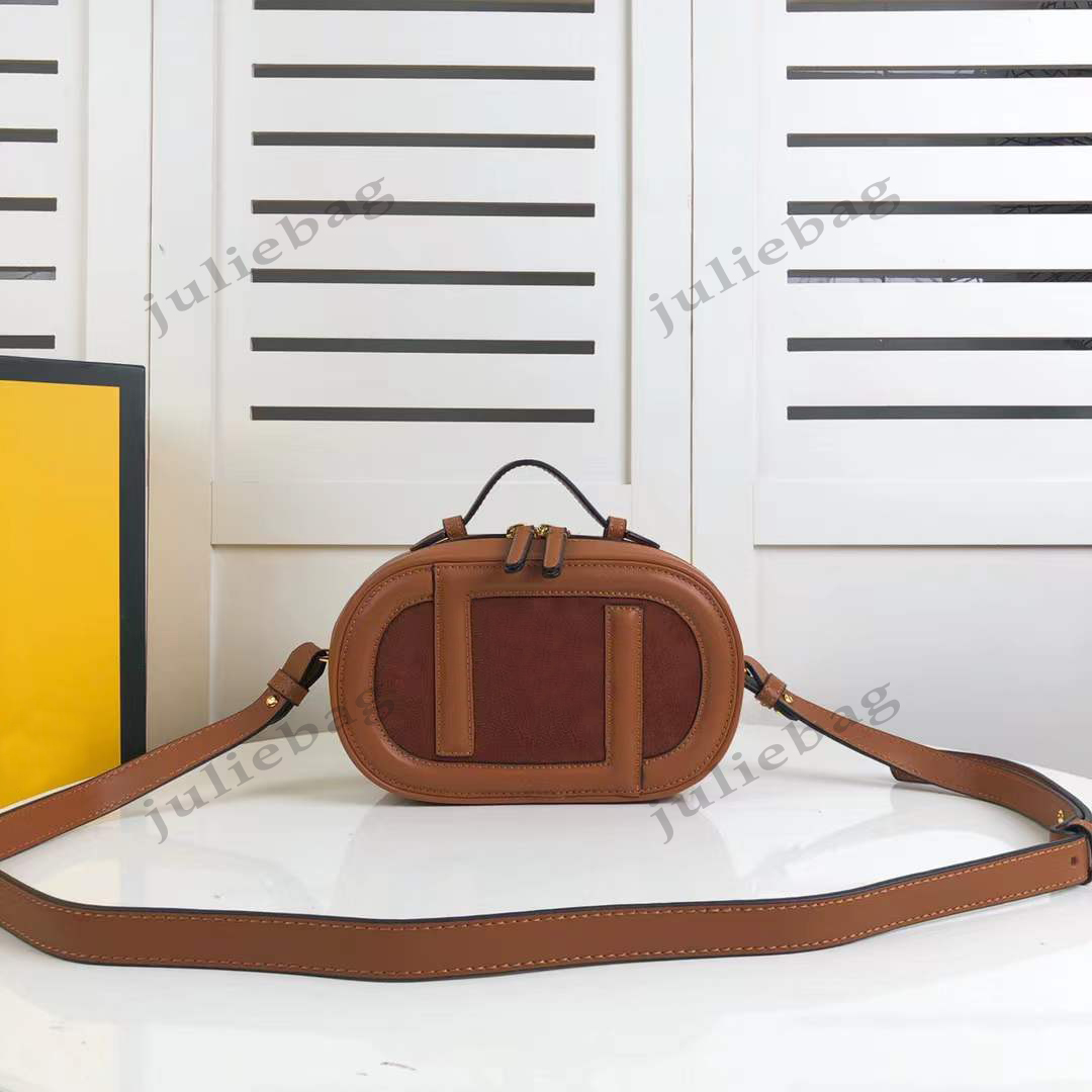 

Cosmetic New season Handbags Shoulder bag Fashion Women designer Camera bag handbag silk scarf suede with leather detachable messenger belt light luxury leisure, No box