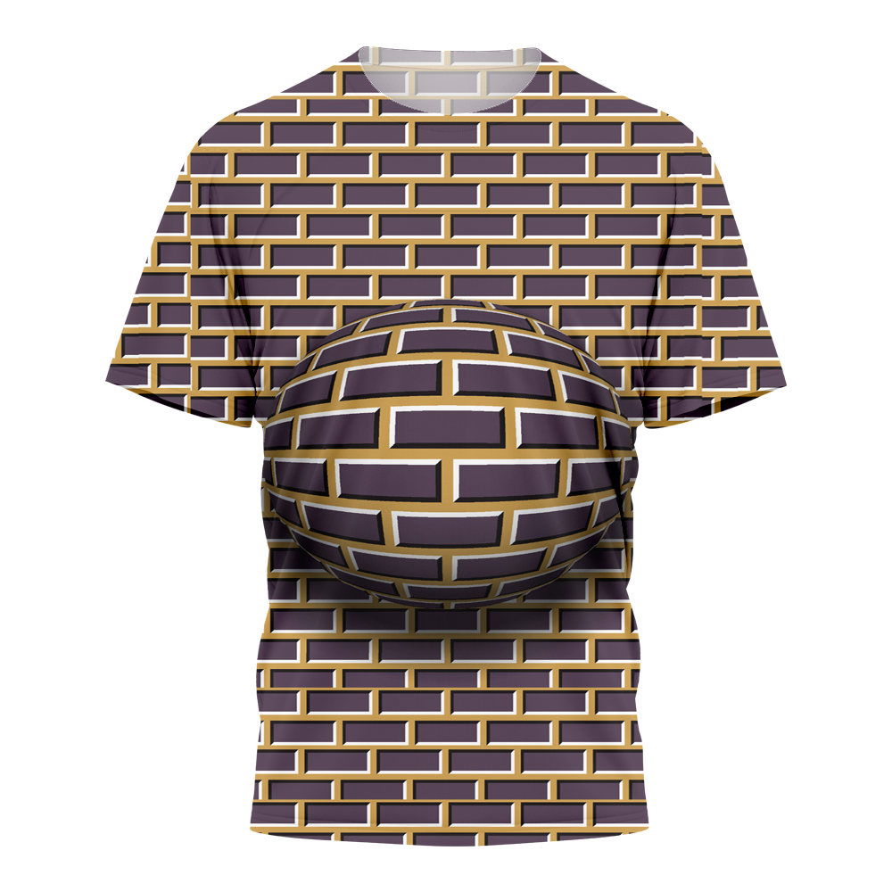 

3D Printing Three-dimensional Printing Ball T-shirt Men and Women Casual O-neck Street Casual Loose Fashion, White;black