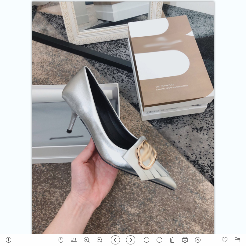 

2021 Good Quality Fashion Women Luxurys Designers Shoes Designer Sandals Womens Luxury High Heels Sandal Dress Shoess With Box Size 35-41 -G528, Pink