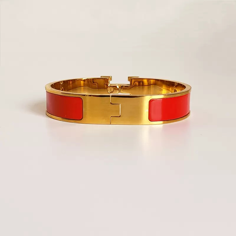 

High quality designer design Bangle stainless steel gold buckle bracelet fashion jewelry men and women bracelets