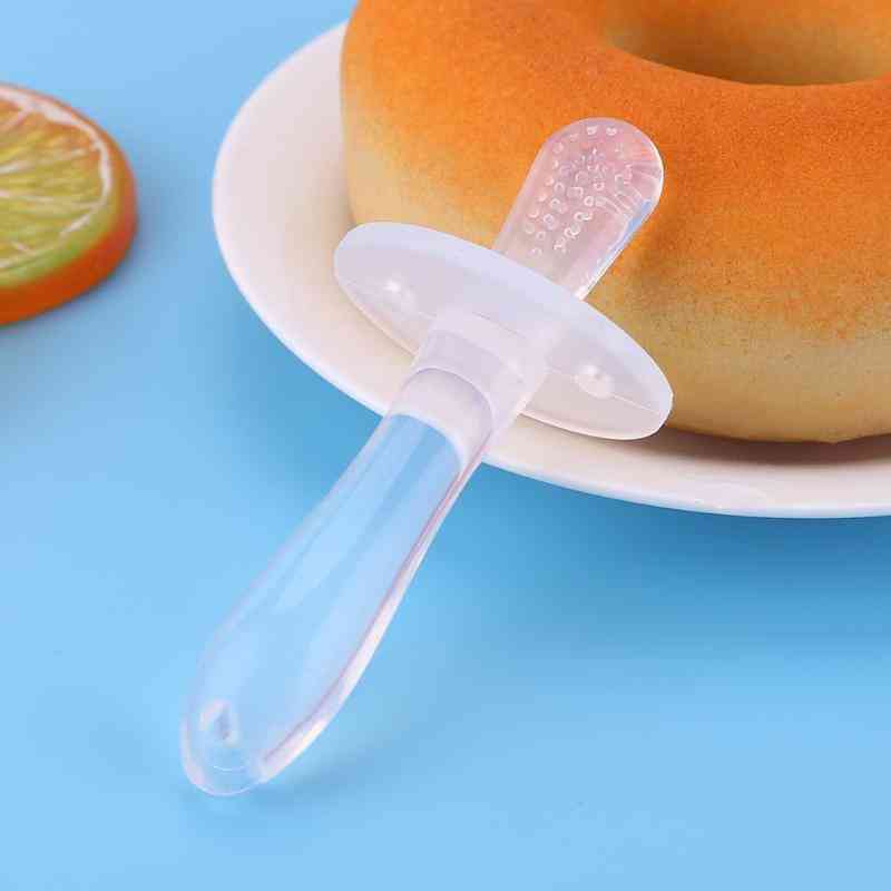 

Infant Chews Teether Toy Newborn Babytoddler Silicone Teethers Toothbrush Dental Care Safe Environmentally Stick