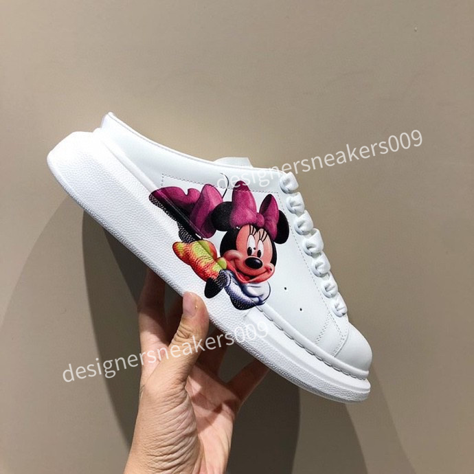 

2021 designer boots white Black shoes classic suede velvet leather women flats platform oversized sneaker mens espadrille flat sole sneakers, 03