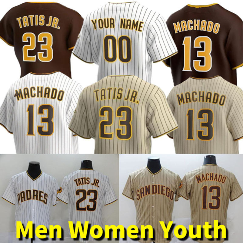 

2021 San Diego Padres 23 Fernando Tatis Jr. Jersey 13 Manny Machado 9 Jake Cronenworth Blake Snell 19 Tony Gwynn 29 Dinelson Lamet 7 Margot, Blue;black