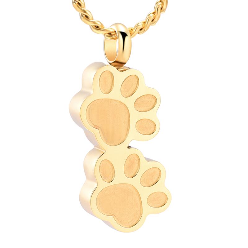 

Chains Pet Cremation Jewelry Urn Necklace For Ashes Dog Cat Keepsake Memorial, Silver