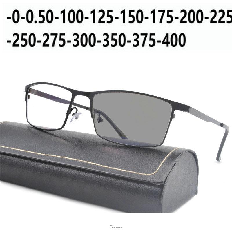 

Fashion Sunglasses Frames Finished Myopia Glasses Men Short-sight Eyewear Black Transparent Frame Women Uv400 With Box FML