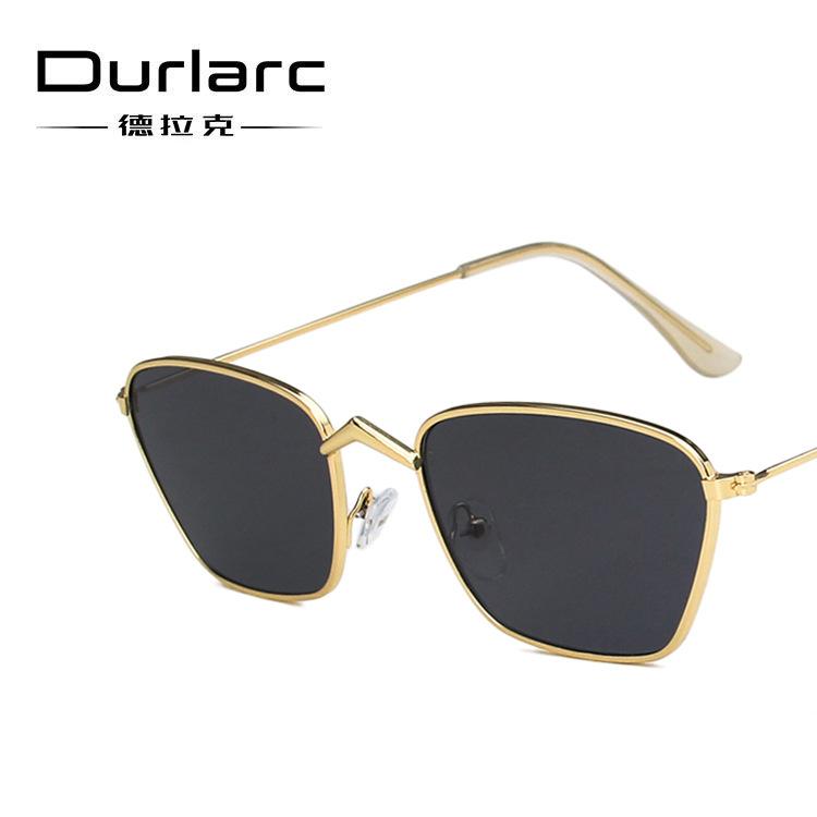 

Sunglasses Retro Small Frame Irregular 2021 Metal Jumping Hip Hop Port Fashion