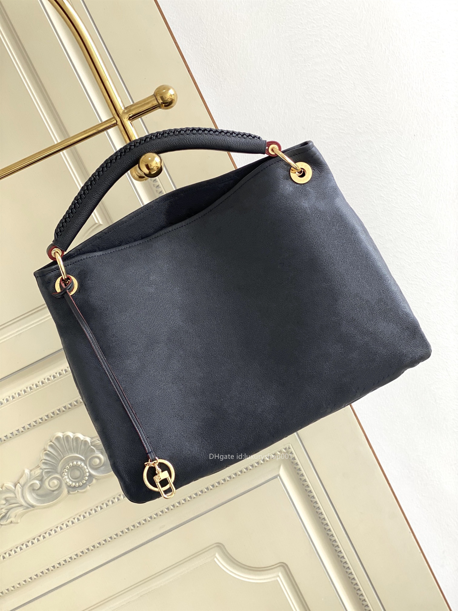 

Premium ARTSY large handbag woven tote bag lady designer bags M41066 black M43237 blue