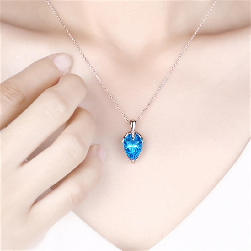 

Pendant Necklaces 2022 S Bohemian Pearl Necklace Personalized Fashion Creative Brick Inlaid Women's Clavicle Chain, Silver