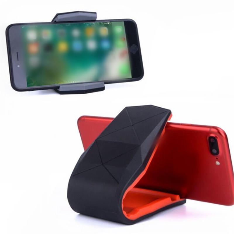 

Cell Phone Mounts & Holders Car Desk Moblie Holder Stand Crocodile Mouth Clip Dash Mat Mount GPS Cradle Dock For Anti-slip