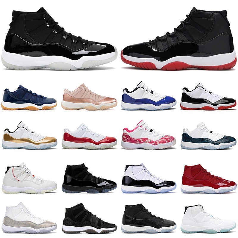 

2021 Mens Basketball Shoes 11s Jumpman 11 Citrus Jubilee 25th Anniversary Bred Concord Gamma Blue Cap and Gown Heiress Men Women Trainers, Win like 96