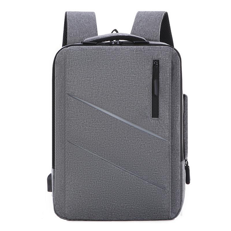 

Backpack Multi Function Slim 15.6 Inch Laptop Men USB Charging Office Work Women Bagpack Business Bag Ultralight Thin Back Pack, Black