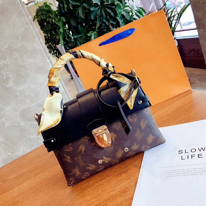 

2021 handbags women crossbody bags flower shoulder messenger bag wallet totes clutch purses -l1914, Red;black