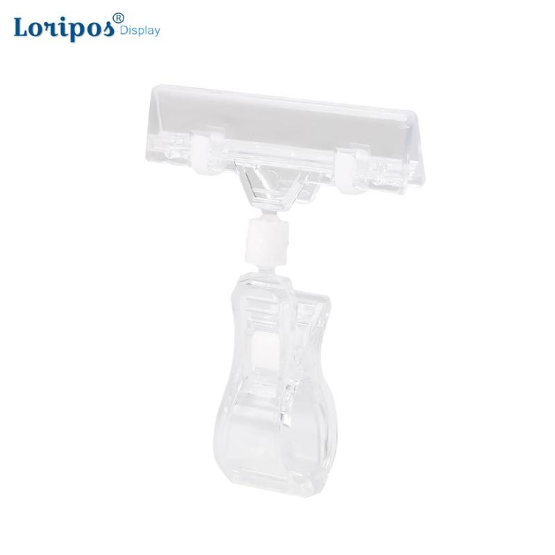 Frames And Mouldings Wholesale Clear Acrylic Advertising Poster Shelf Clips Display Sign Label Holder Price Tags Racks 50pcs-image-706569517