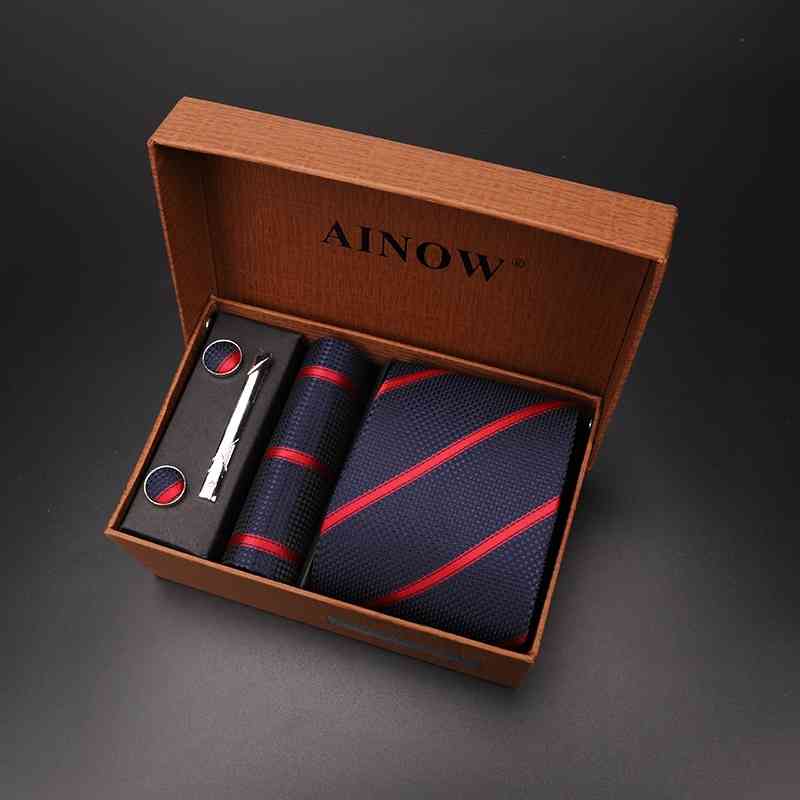 

ZANU business gift box 6-Piece group casual men's tie